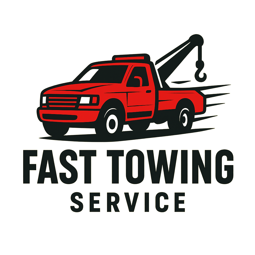 Fast Towing Service Logo
